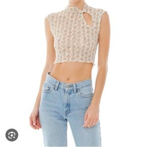 NWT ARE YOU AM I Bibi Top in Small